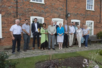 Edgar Taylor commences work at Miss Days Almshouses, Amersham 